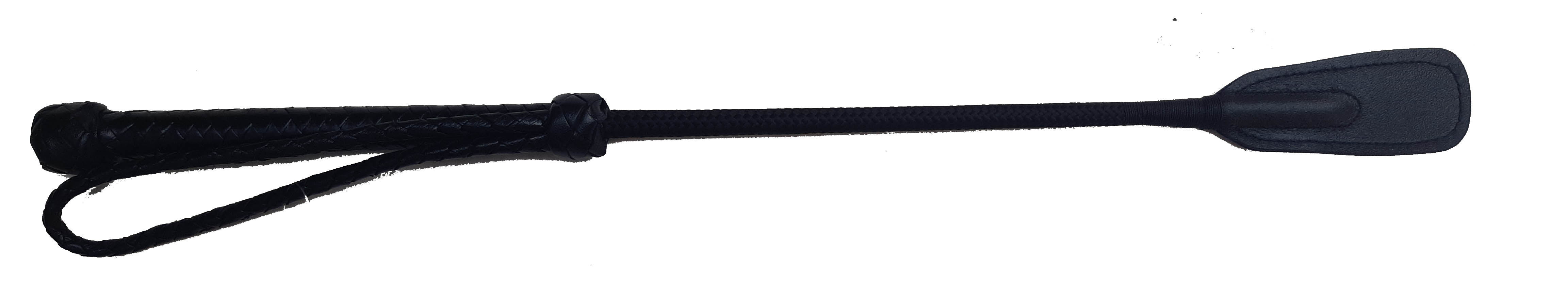 WHIP WITH LEATHER BRAIDED HANDLE (LASS-7504)