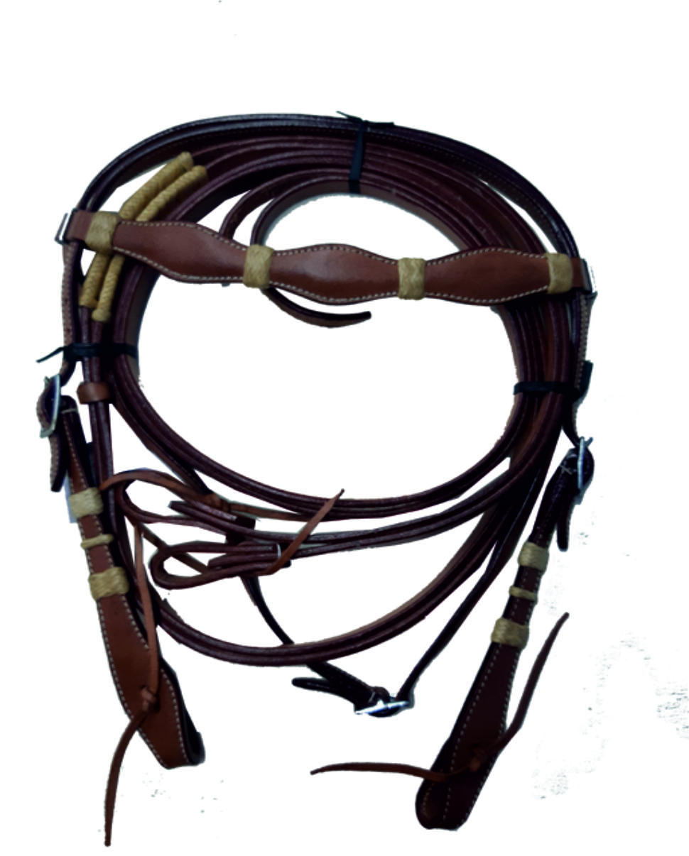 Western Head Stall with Reins - (LWHS-1007)