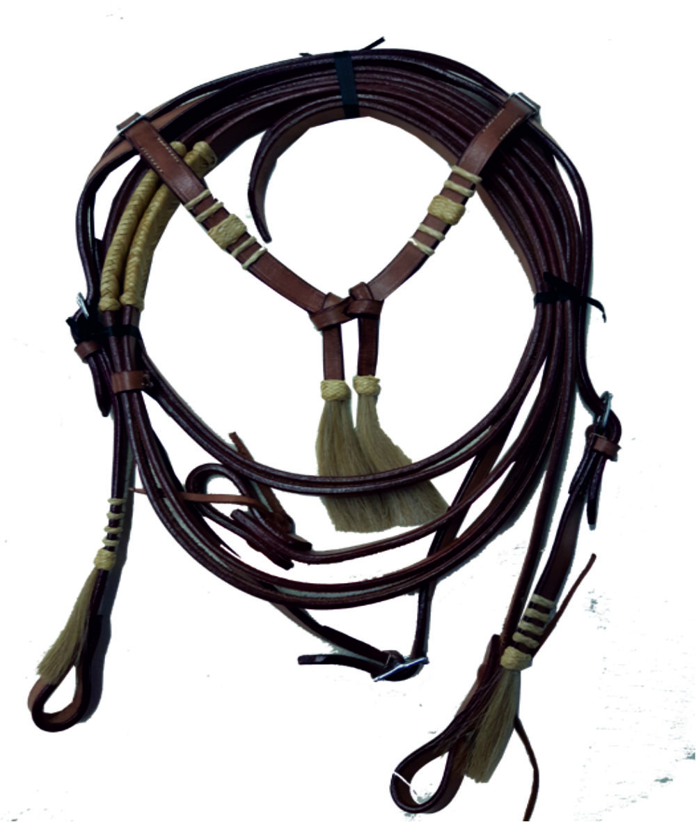 Western Head Stall with Reins- (LWHS-1003)