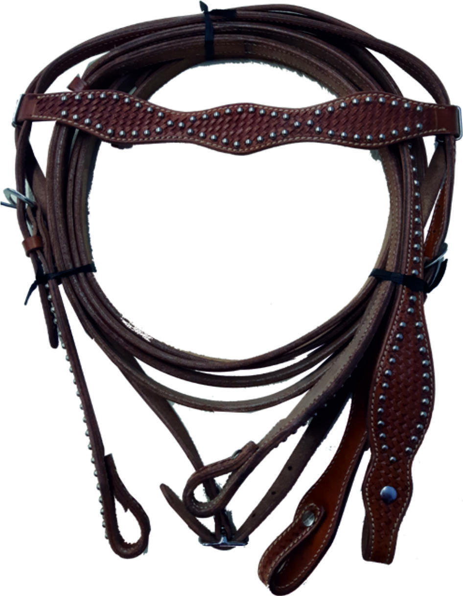 Western Head Stall with Reins - (LWHS-1002)