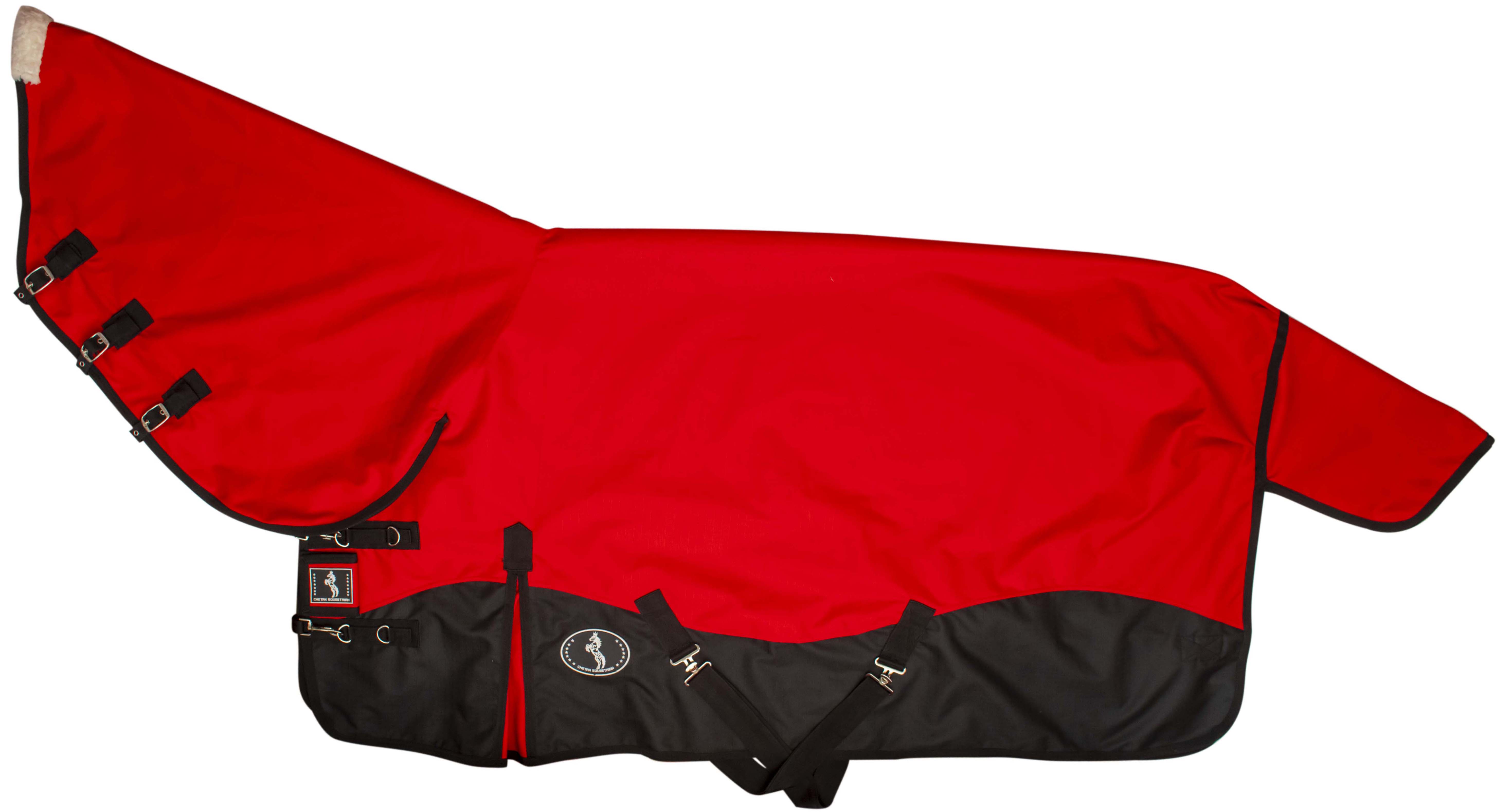  COMBO RAIN SHEET RED BLACK - (109-5002 B)